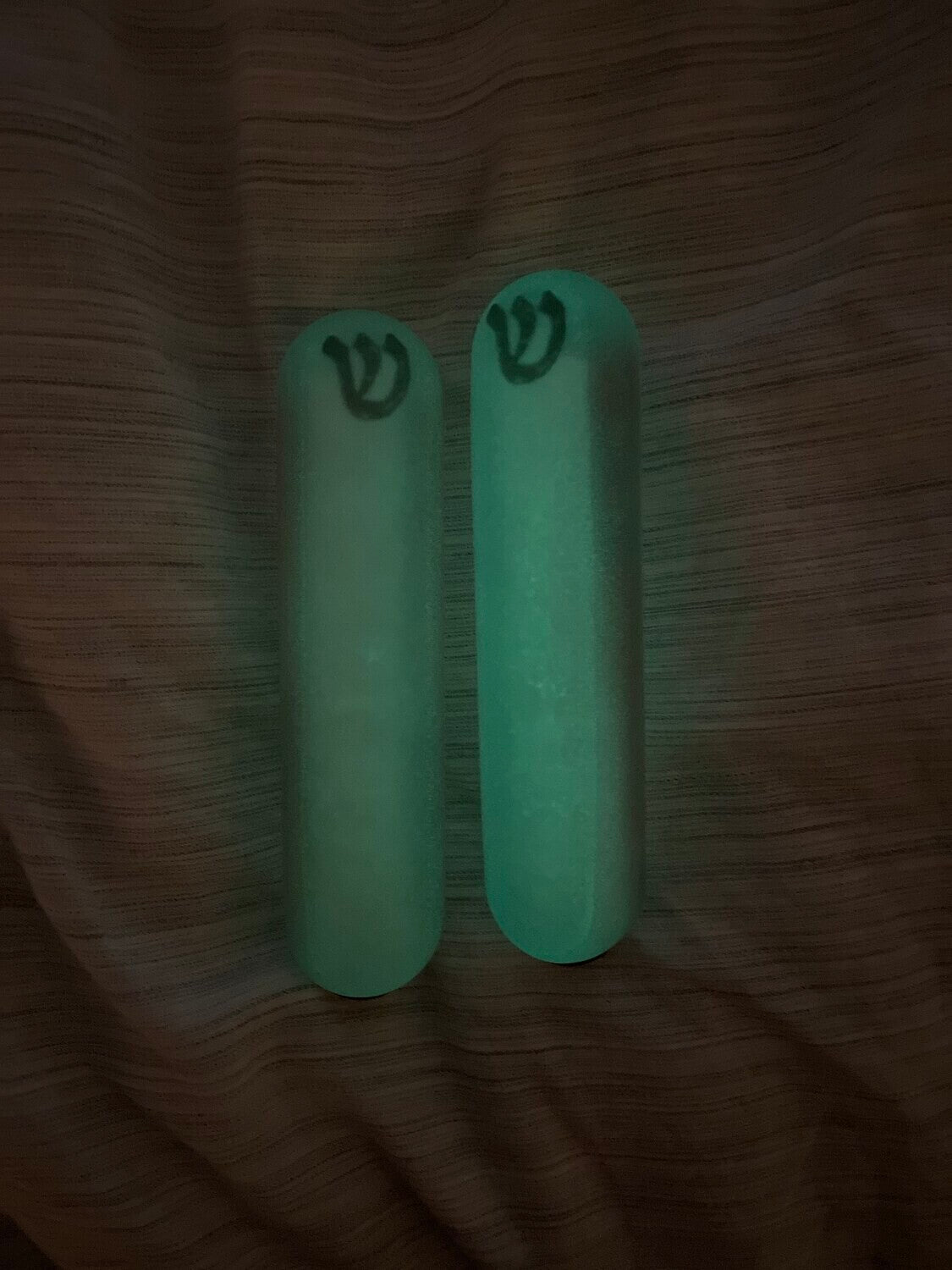 Glow-in-the-dark Mezuzah By Yidknacks
