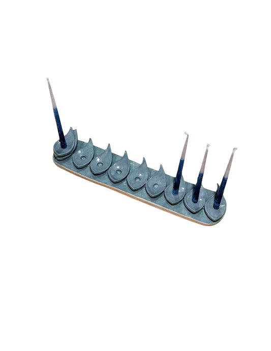 Ceramic Chanukiyah - Silverbrook Ceramics