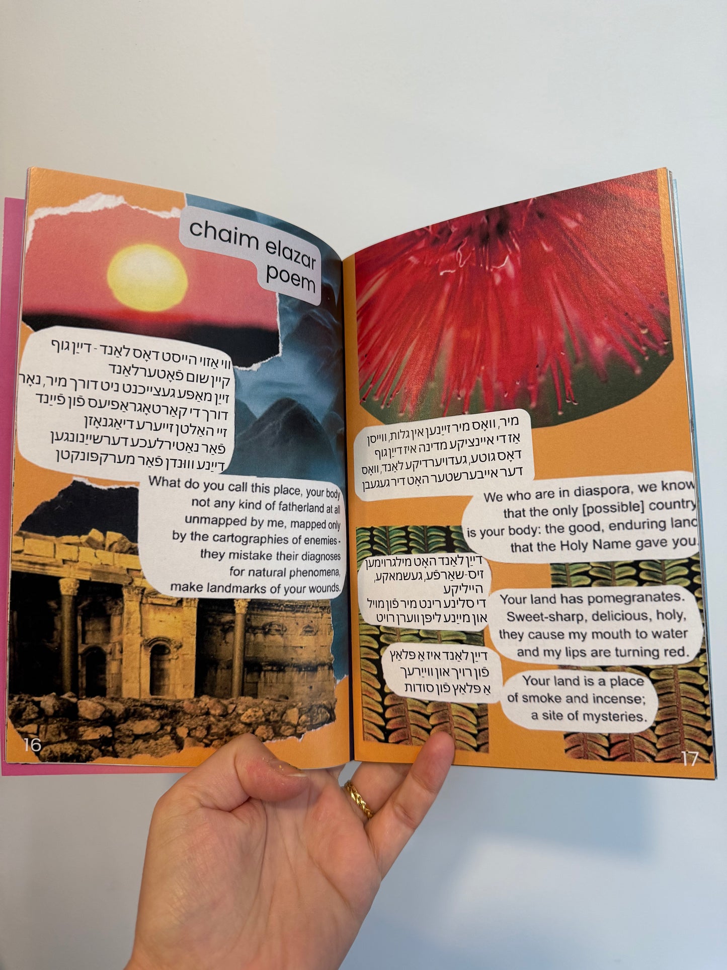 Queer Lefty Futures zine - Rad Yiddish