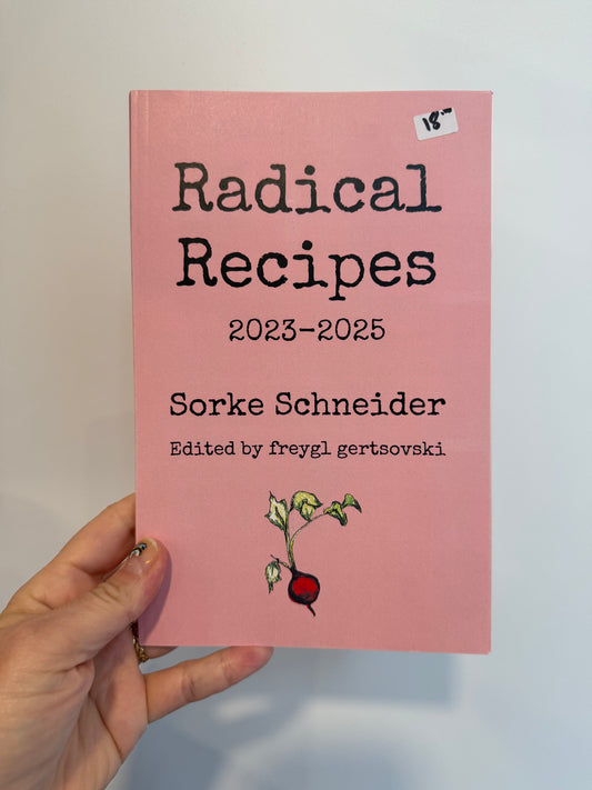 Radical Recipes zine - Rad Yiddish
