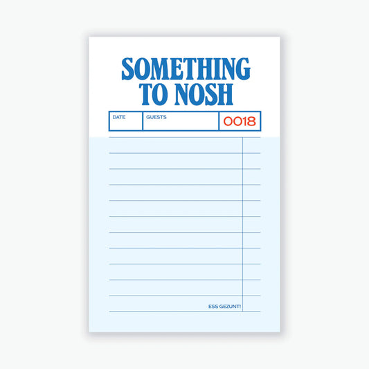 Something to Nosh notepad - Everyday Yiddish