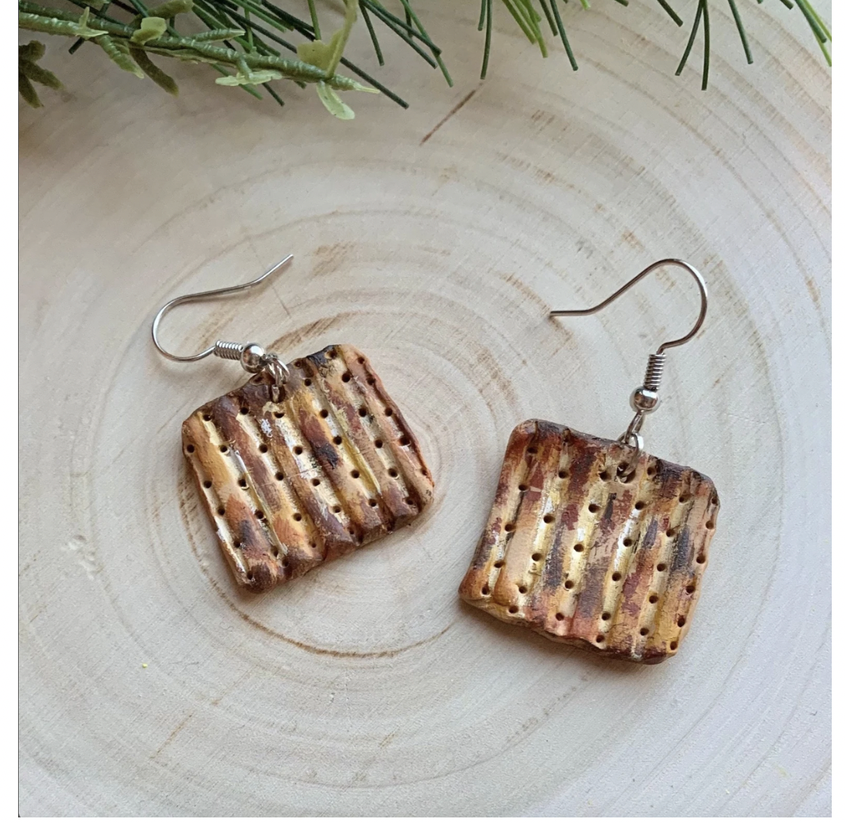 Jewish Food Earrings - Edie's Art Shop