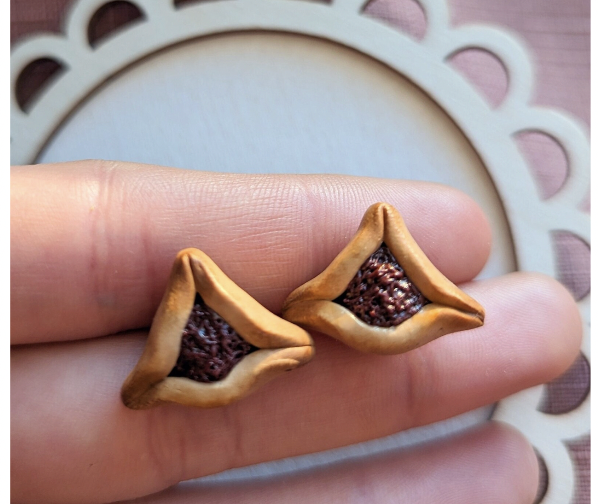 Jewish Food Earrings - Edie's Art Shop