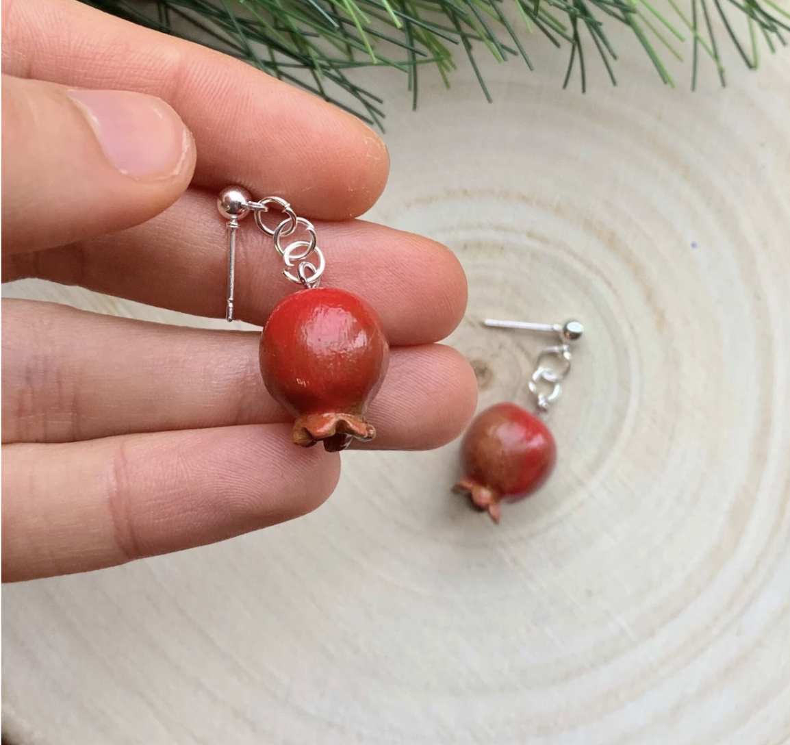 Jewish Food Earrings - Edie's Art Shop