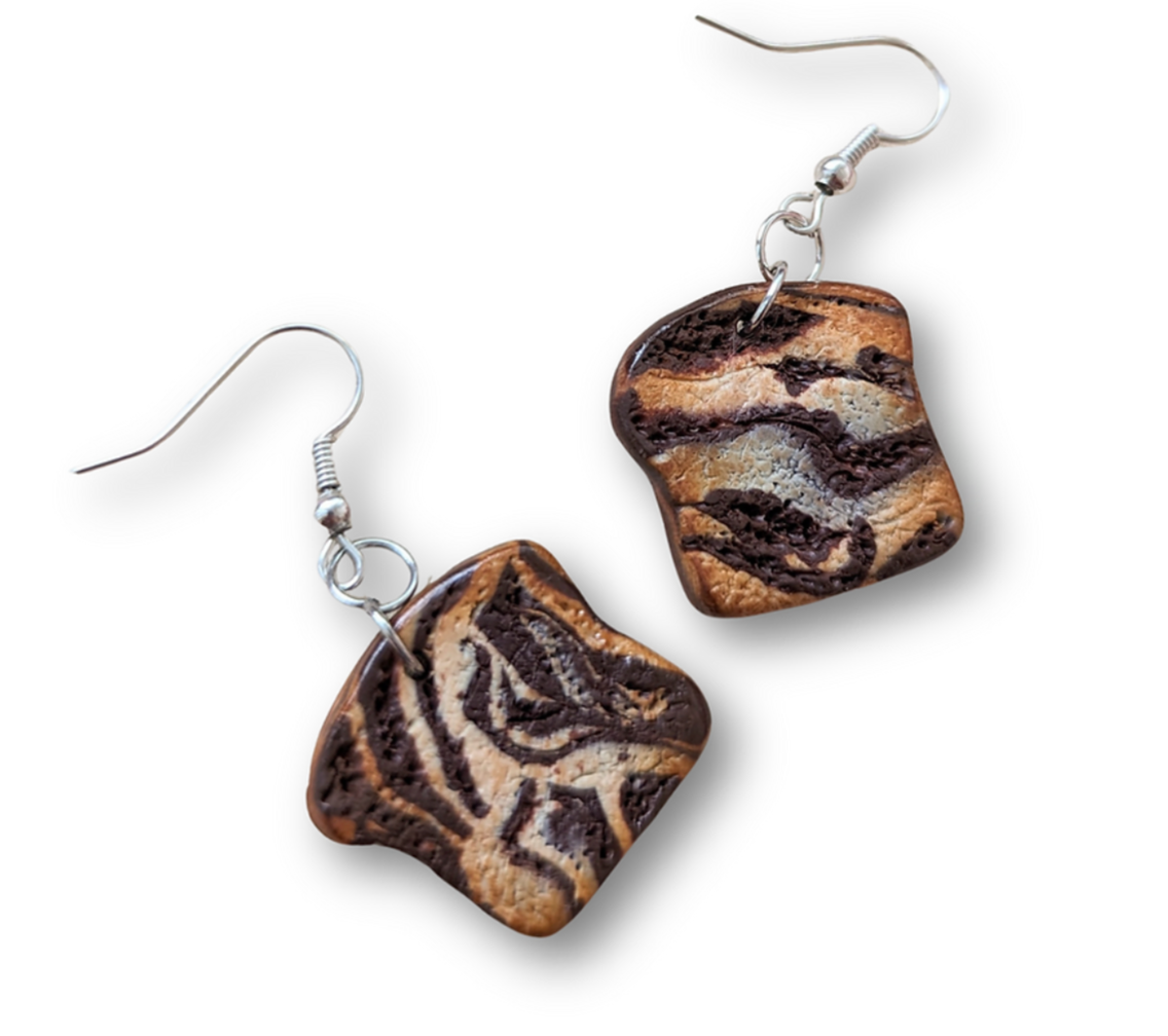 Jewish Food Earrings - Edie's Art Shop