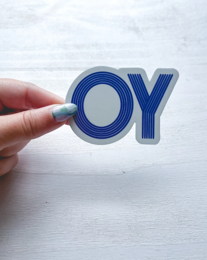 Yiddish Stickers - Shop Bitz