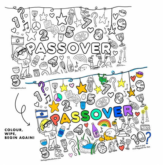 Passover Seder Doodlemat - The Haggadah Collective